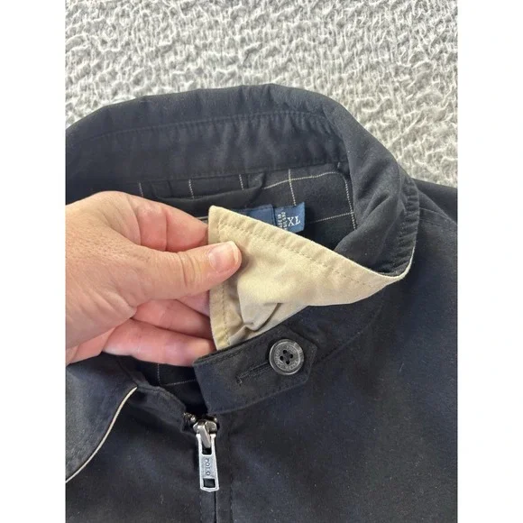 Polo by Ralph Lauren Black Bomber Jacket - Picture 4 of 13